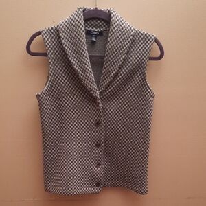 Chaps Women's Patterned Knit Vest